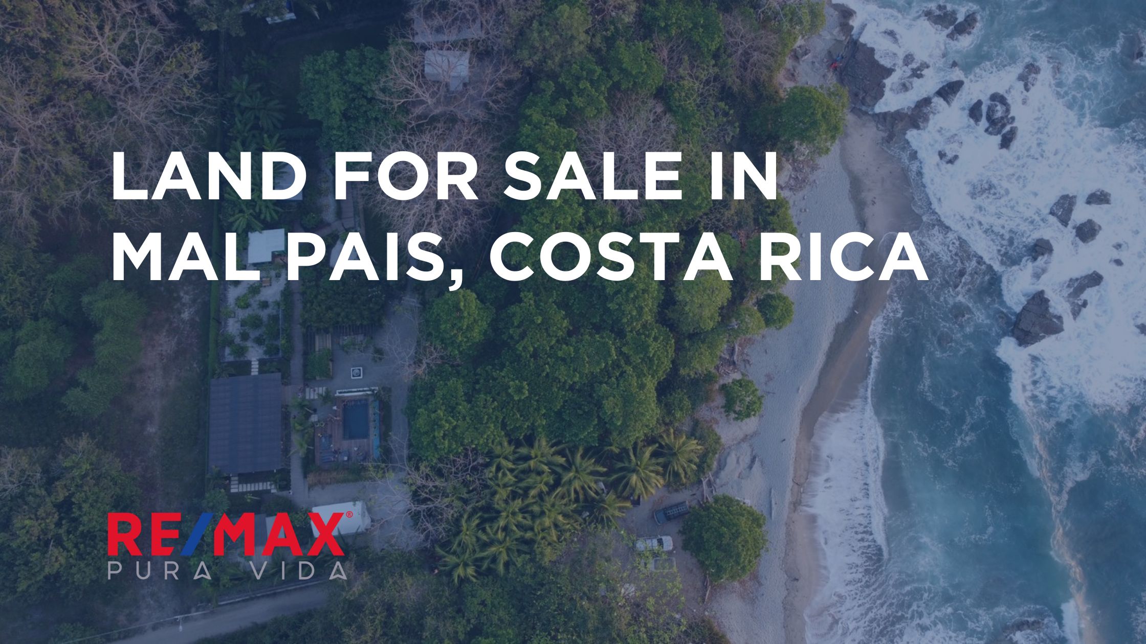 Land for sale in mal pais costa rica
